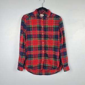 American Eagle boyfriend fit ahh-mazingly soft plaid flannel Size XS